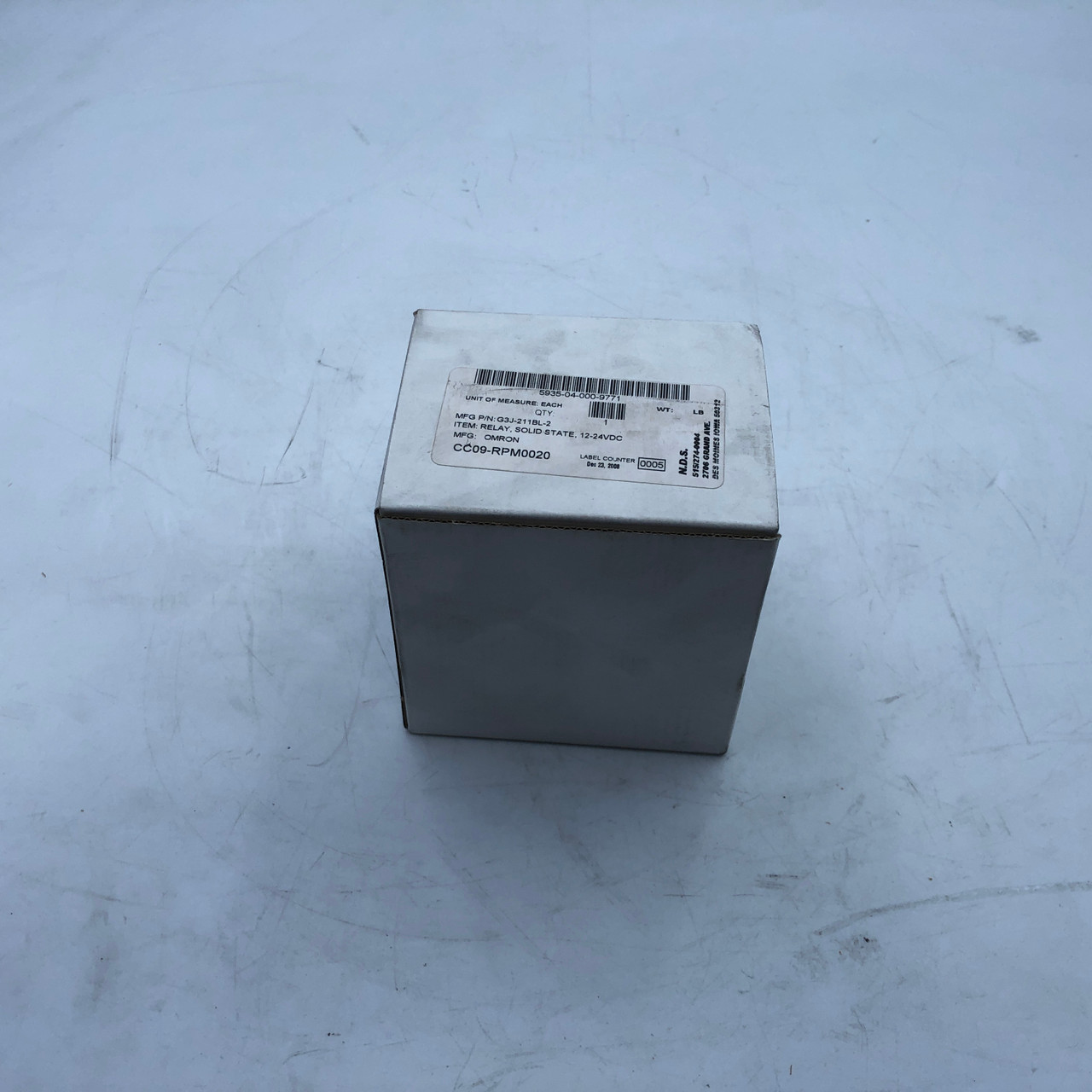 OMRON G3J-211BL-2 SOLID STATE CONTACTOR