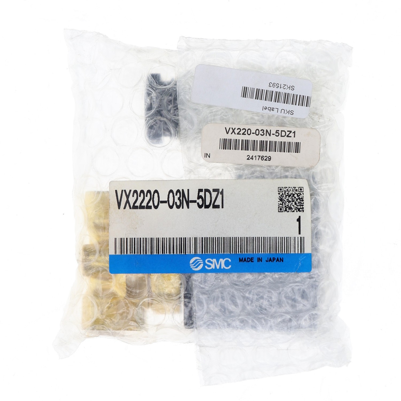 SMC VX2220-03N-5DZ1 Valve Assembly New
