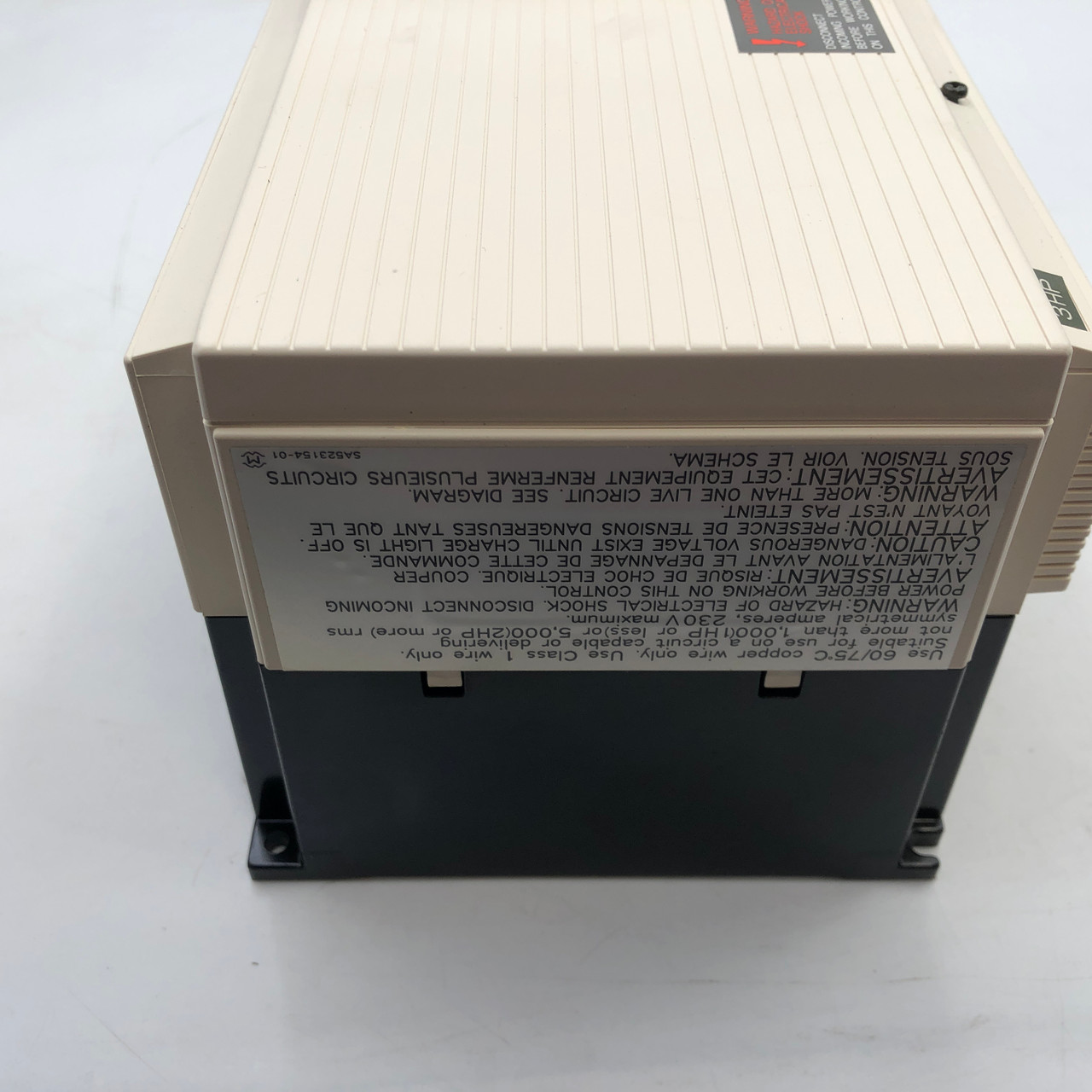 GE VFD AF-300M$ 3HP, 3 PHASE, 230V FREQ RANGE (HZ) 0.2-400, 6KAF323003M$A1 NEW