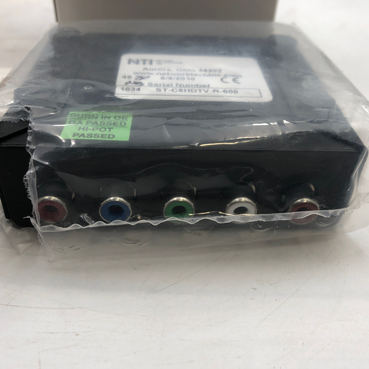 NTI ST-C5HDTV-R-600 Component Video And Audio Extender Up to 600 feet NEW