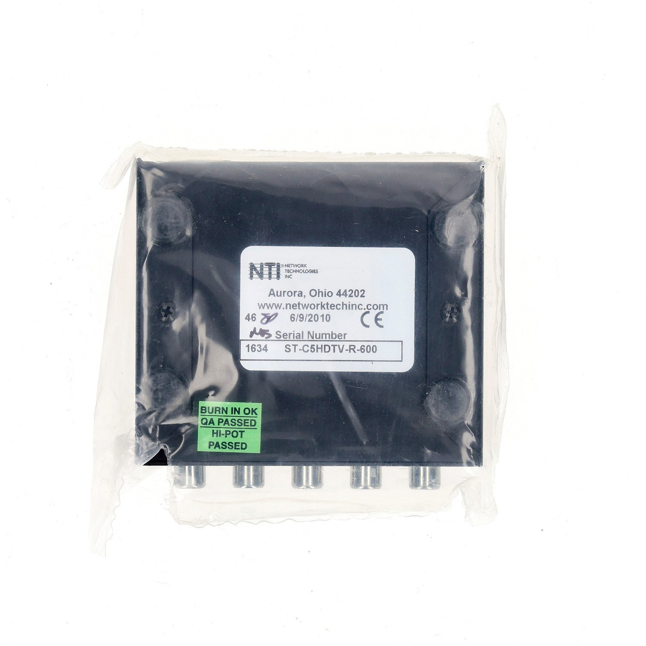 NTI ST-C5HDTV-R-600 Component Video and Audio Extender Up to 600 Feet New