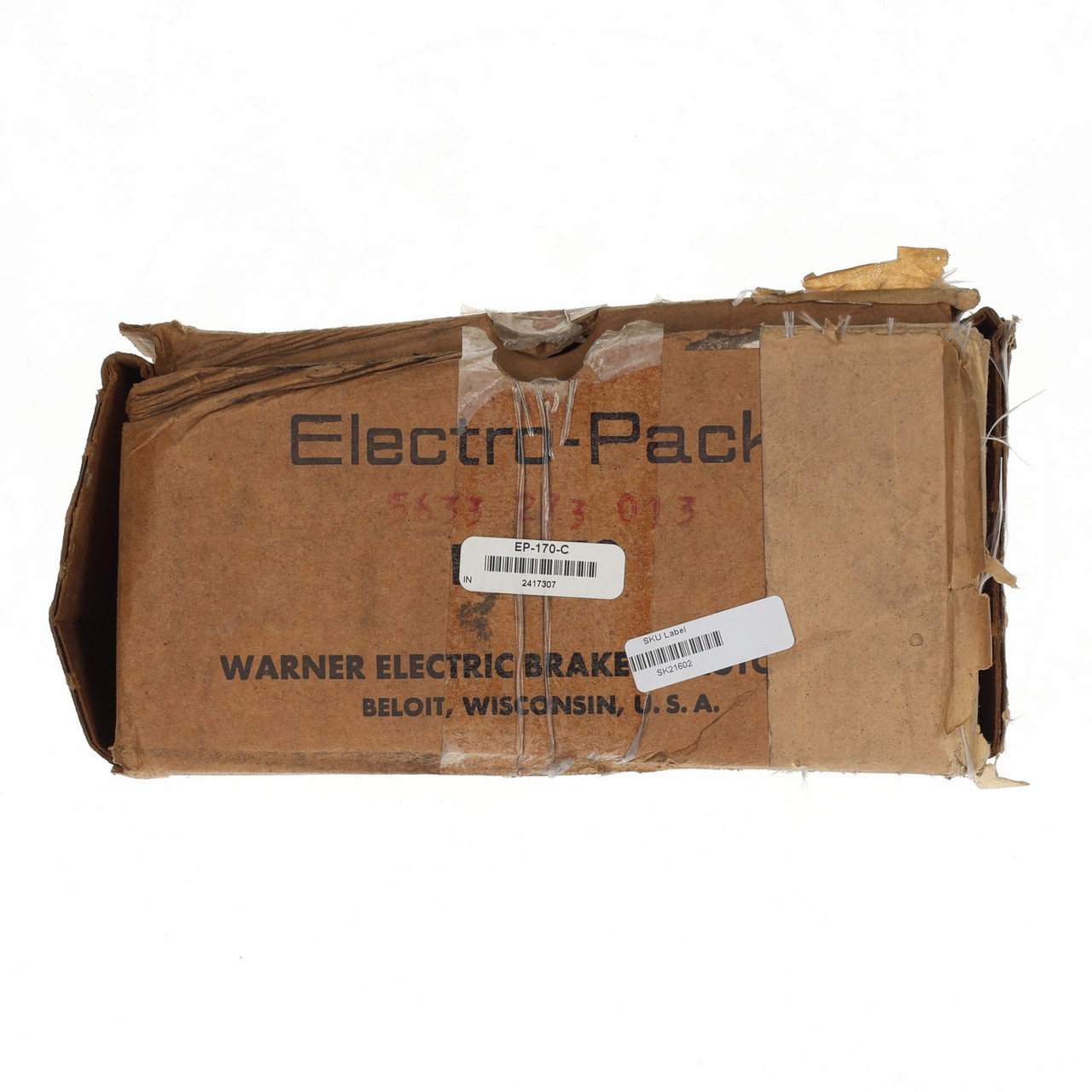 Warner EP-170-C 6VDC Electo Pack Foot Mounted Clutch Break New