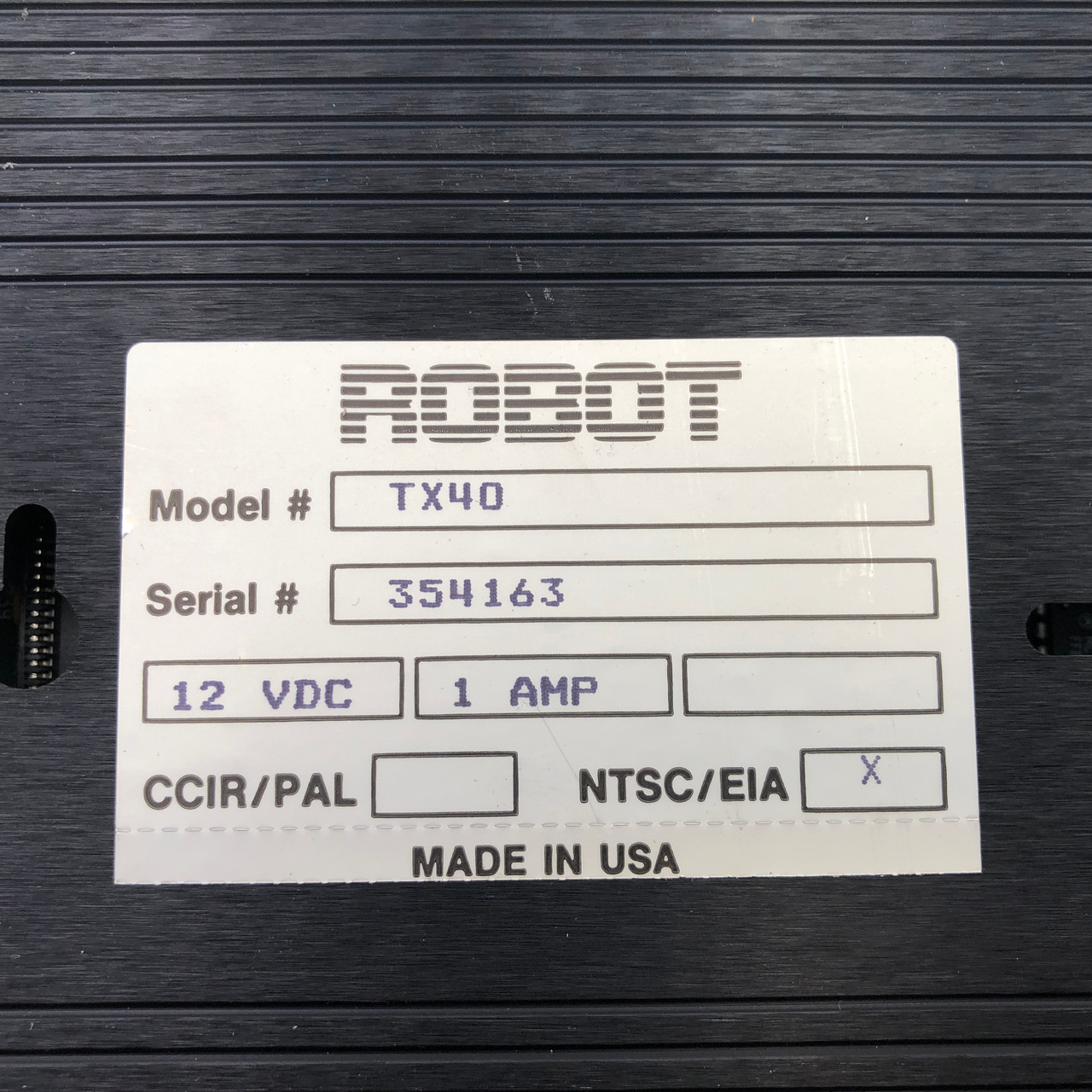 ROBOT DIGITAL PICTURE TRANSMISSION SYSTEM HYPERSCAN TX40