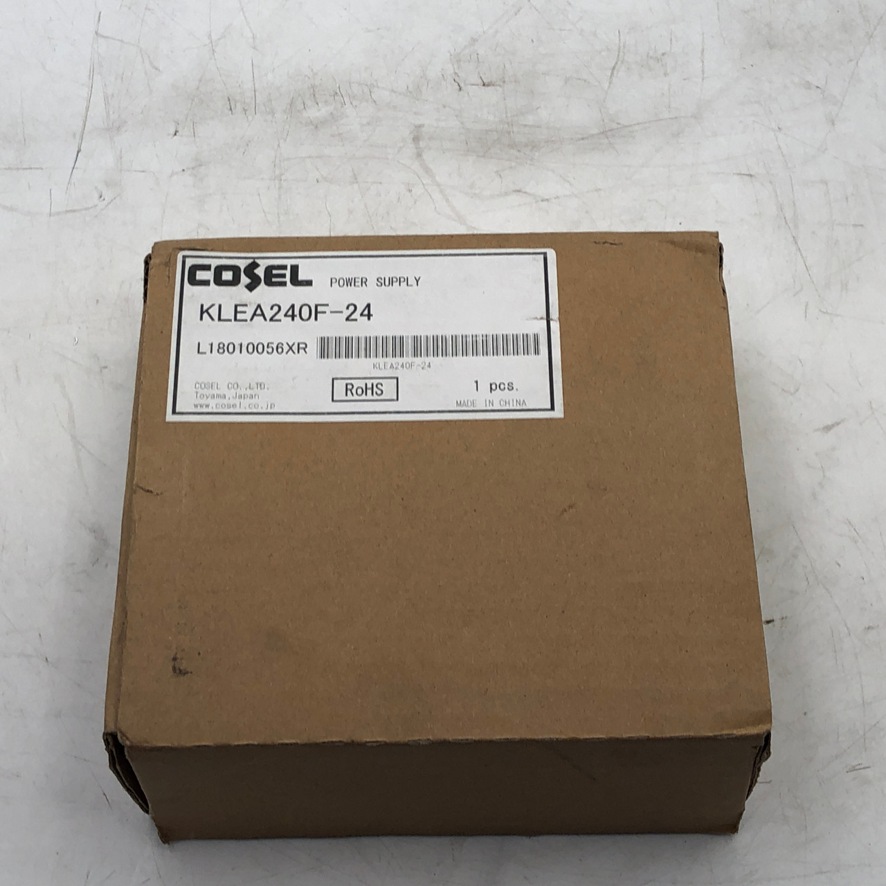 COSEL KLEA240F-24 100-240V 50-60HZ 2.8A SWITCHING MODE POWER SUPPLY - NEW