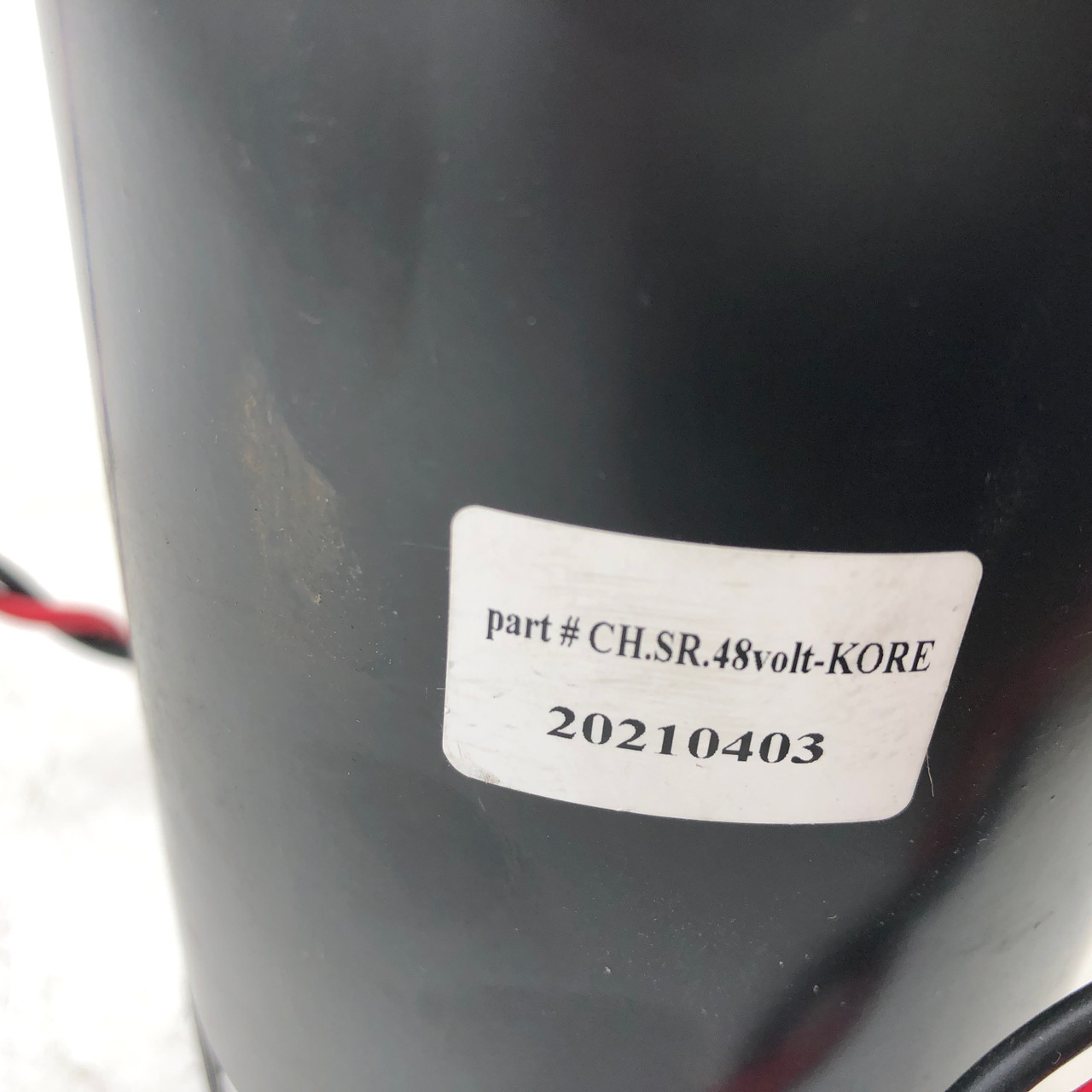 MERKLE-KORFF CH.SR.48VOLT-KORE 48VDC ELECTRIC MOTOR 1/2" x 1-1/2” KEYED SHAFT -