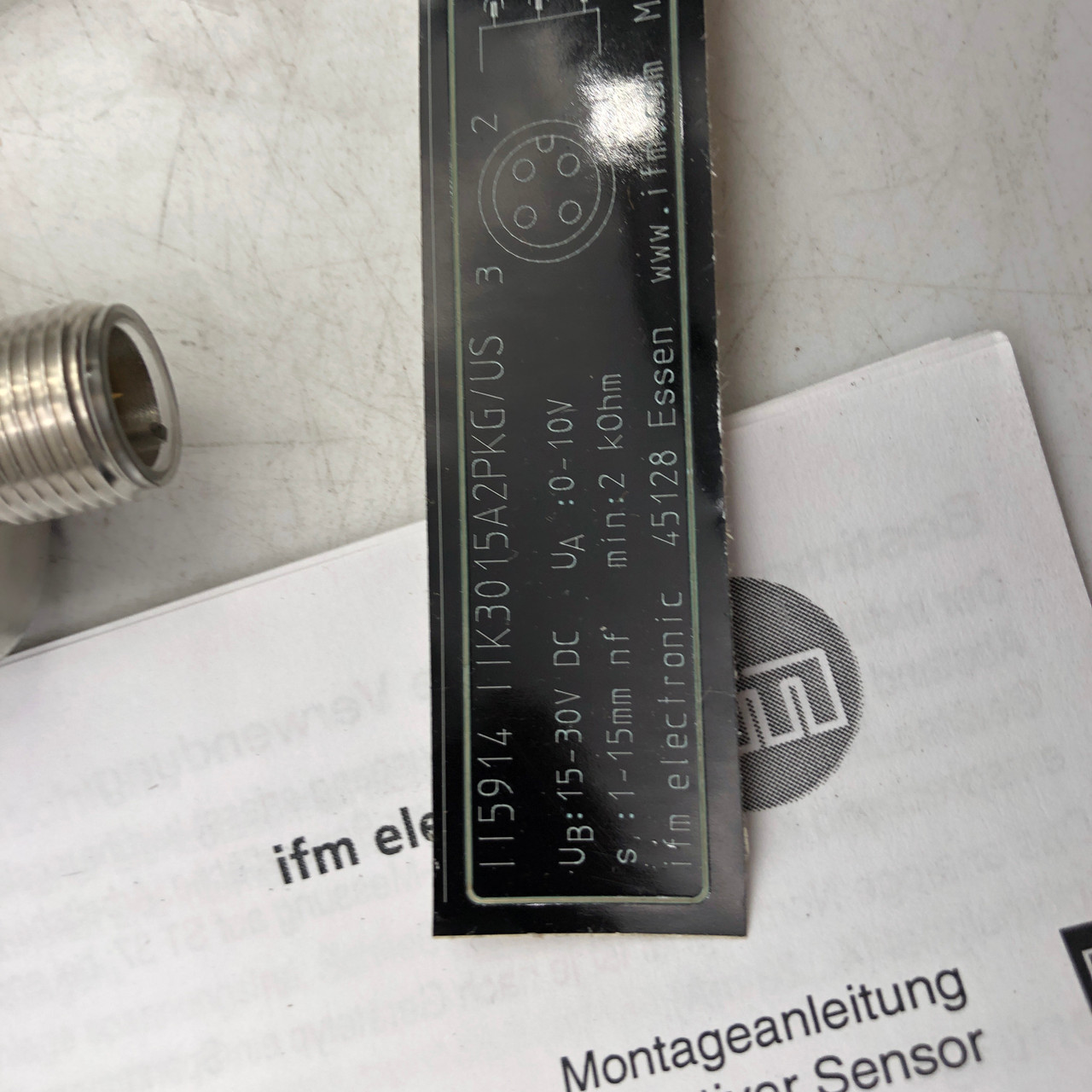 IFM EFECTOR 100 Inductive Sensor II5914 -NEW