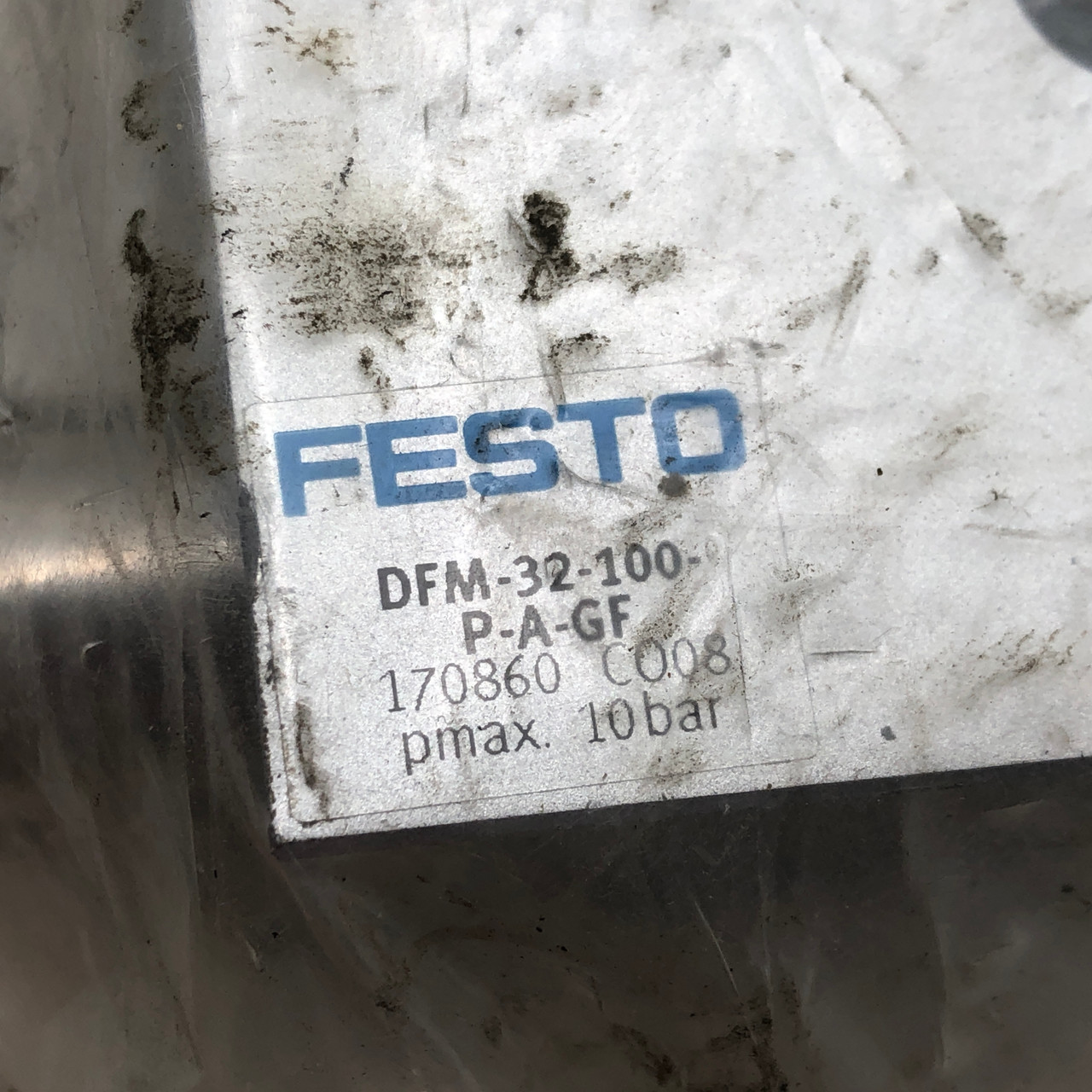 FESTO DFM-32-100-P-A-GF (GUIDED DRIVE CYLINDER) NEW