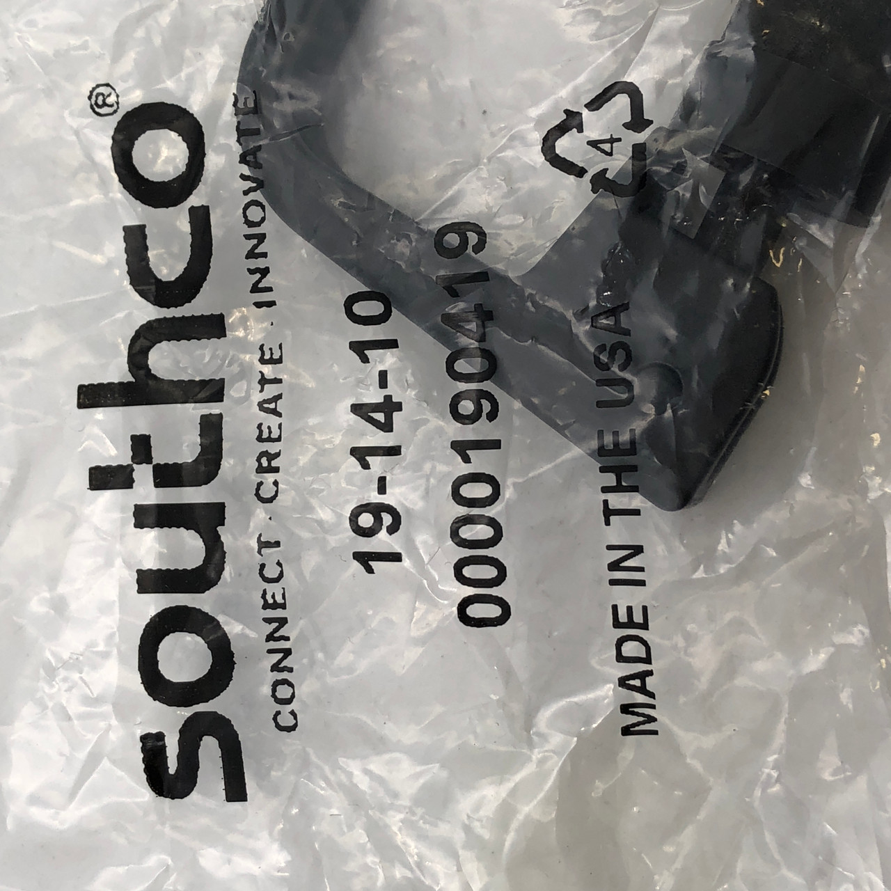 SOUTHCO 19-14-10 ZINC ALLOY BLACK POWDER COATED SWELL LATCH  NEW
