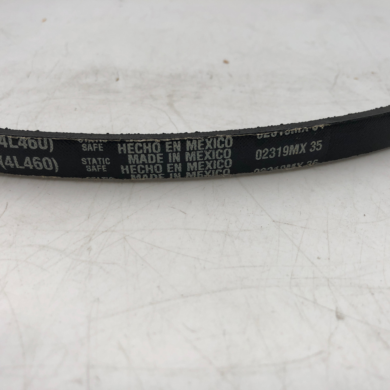 GATES TRUFLEX 2460 4L460 STATIC SAFE BELT 1/2" WIDE 46" OD - NEW QTY 2