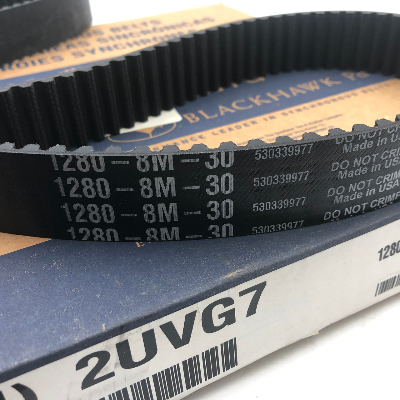 HAWK 1280-8M-30 1280MM PITCH 160 TEETH INDUSTRIAL TIMING BELT - NEW