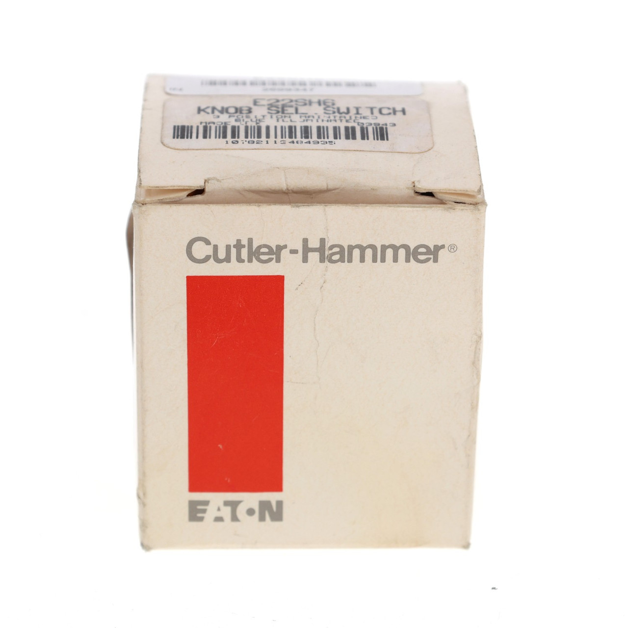 Cutler-Hammer E22SH6 3 POS Maintained Blue Illuminated Know SEL. Switch New