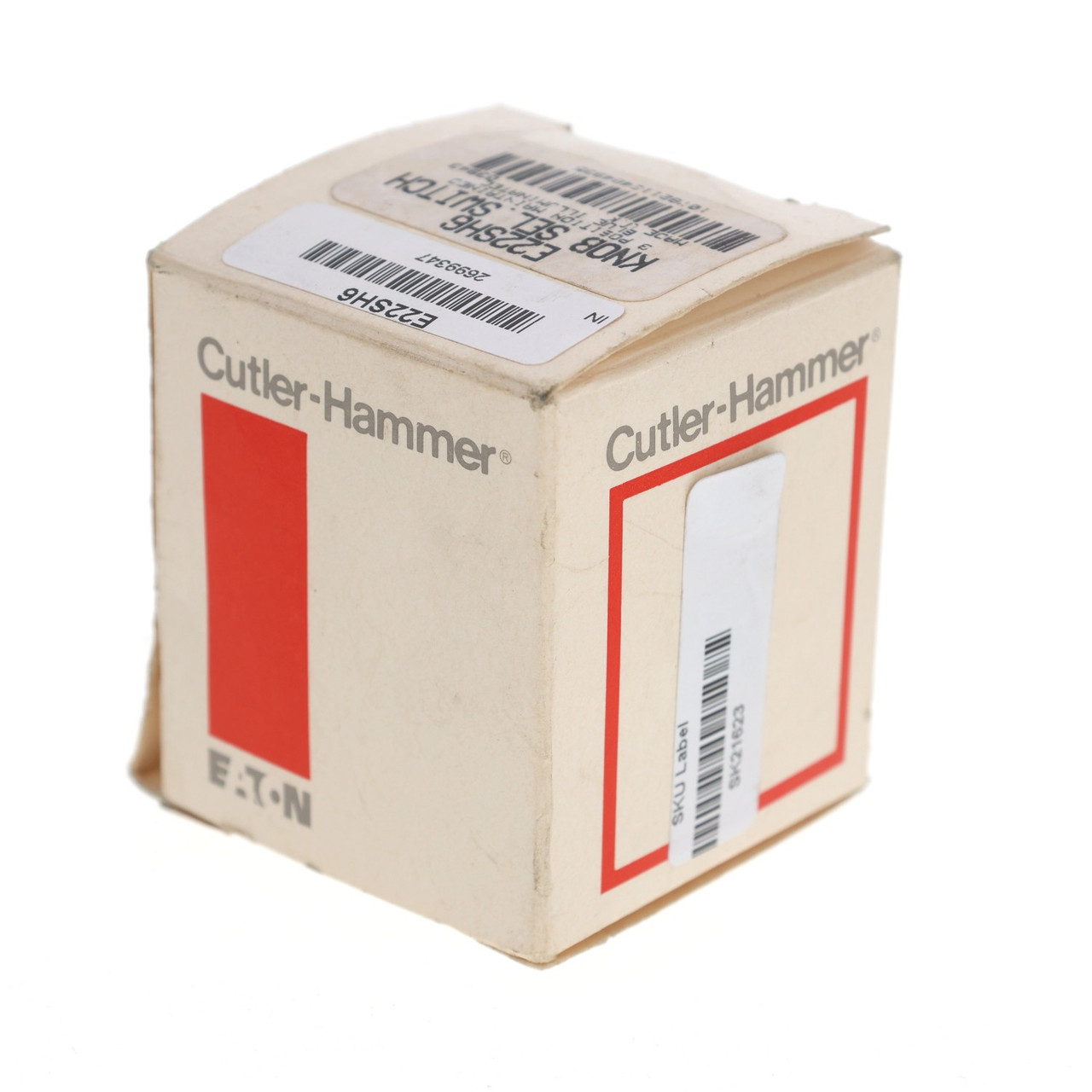 Cutler-Hammer E22SH6 3 POS Maintained Blue Illuminated Know SEL. Switch New