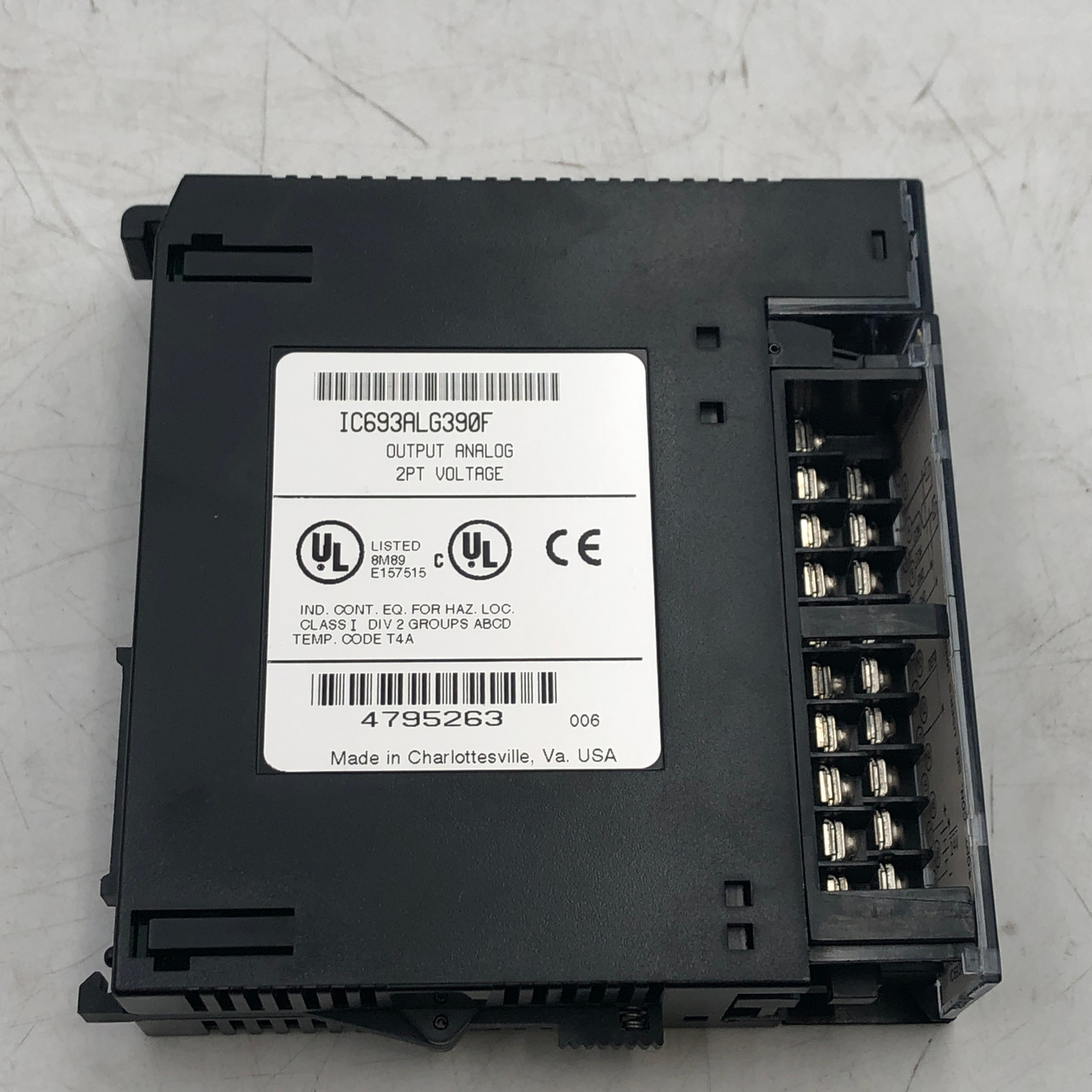 GE FANUC IC693ALG390F ANALOG OUTPUT MODULE