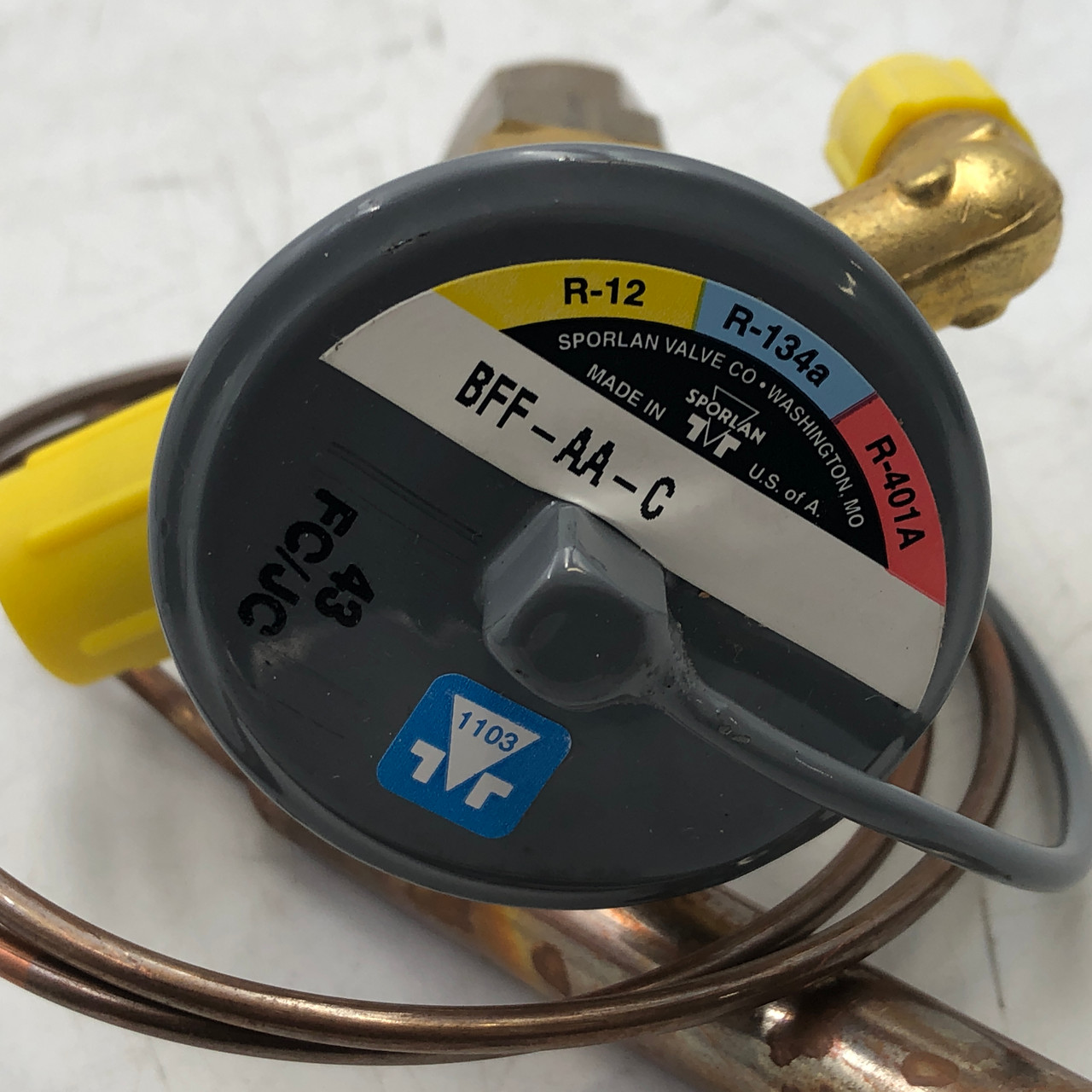 Sporlan BFF-AA-C Thermostatic Expansion Valve 1/4 - 3/8" - NEW