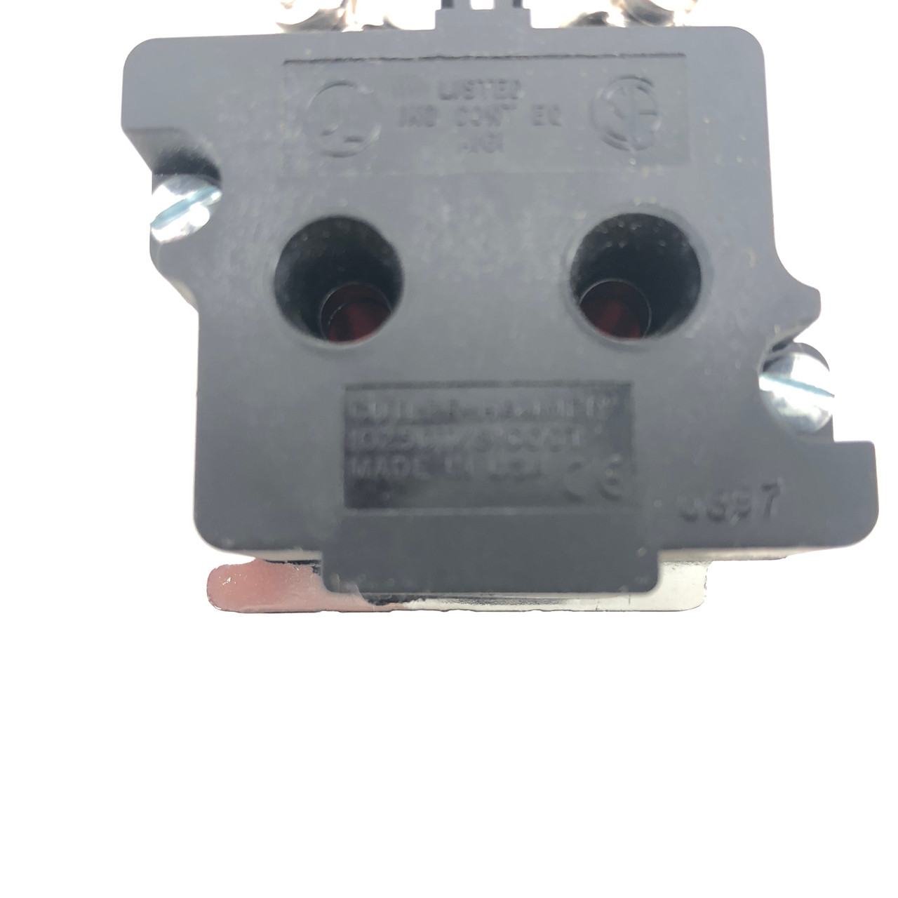 CUTLER HAMMER 10250T/91000T CONTACT BLOCK W/ RED PILOT LIGHT