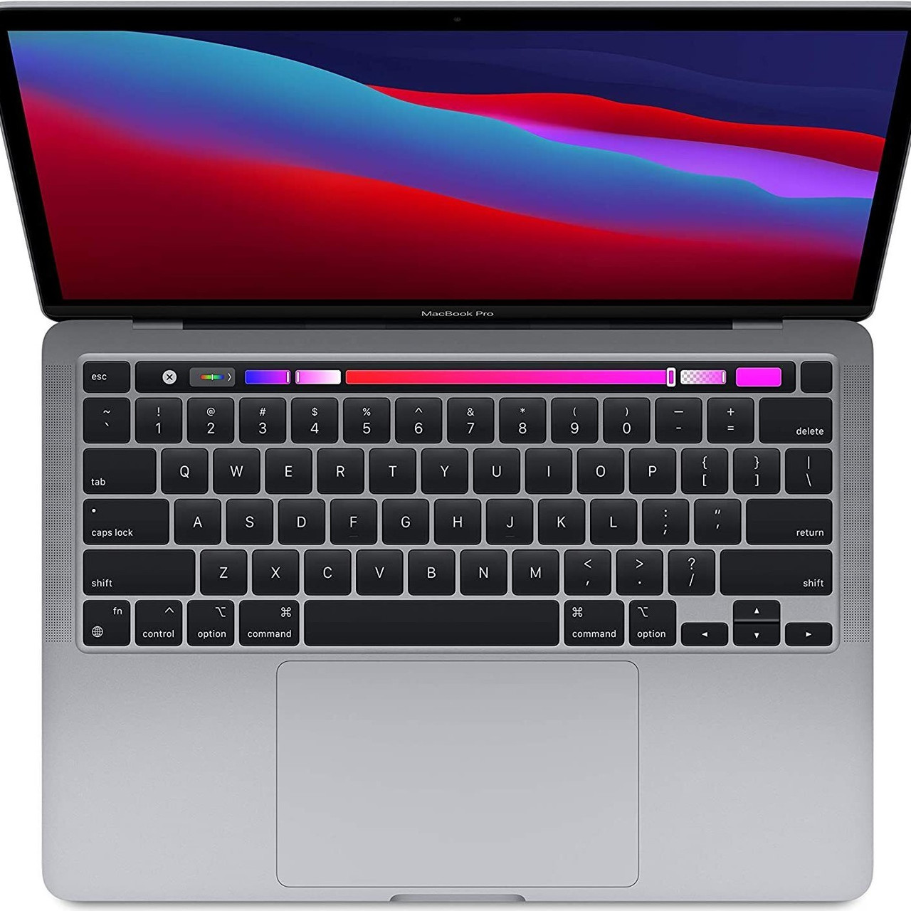 New - Apple MacBook Pro 2020 Touch Bar Space Gray - Apple M1, 8GB RAM, 256GB SSD