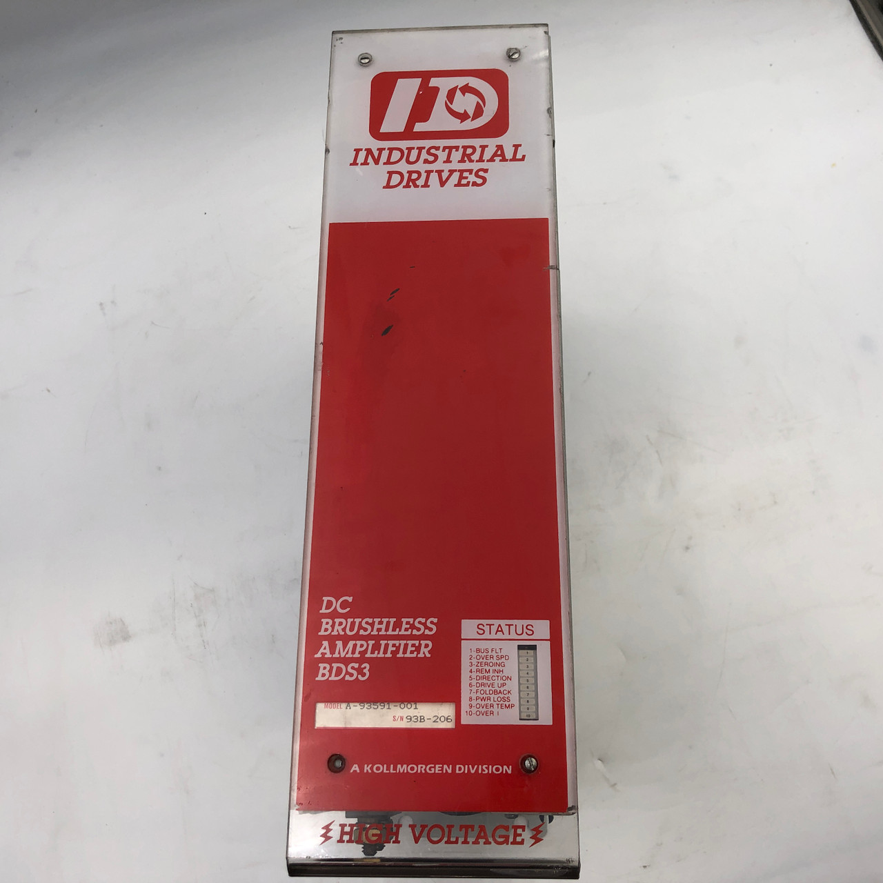 KOLLMORGEN BDS3-208/40-01-200 DC Brushless Amplifier