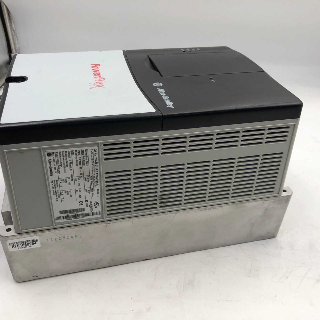 Allen-Bradley 20AD011A0AYYARNN PowerFlex 70 AC Drive VFD 7.5HP 480V 11A RIO NEW