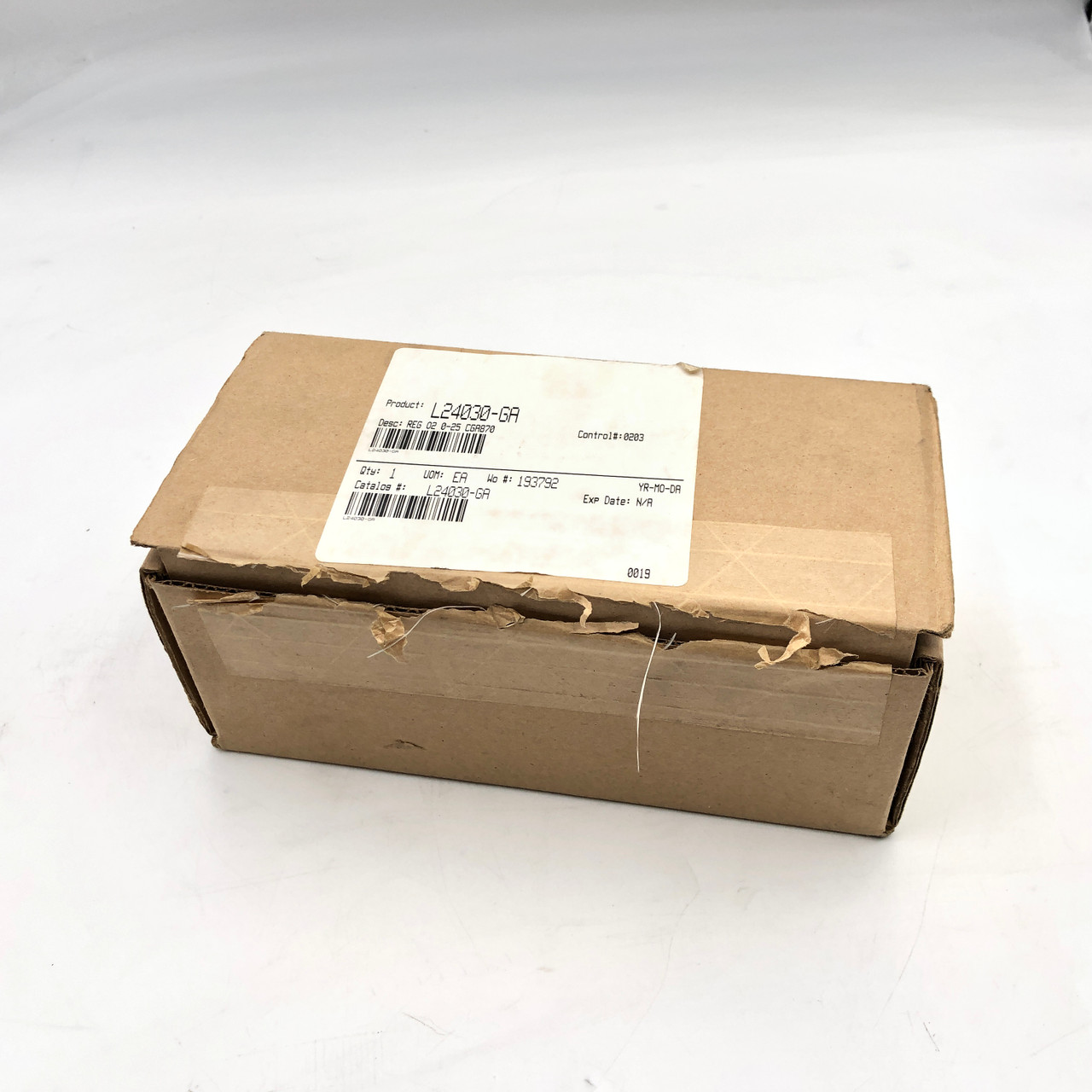 Dyna Flo L24030-GA Brass Oxygen Flow Regulator Read New