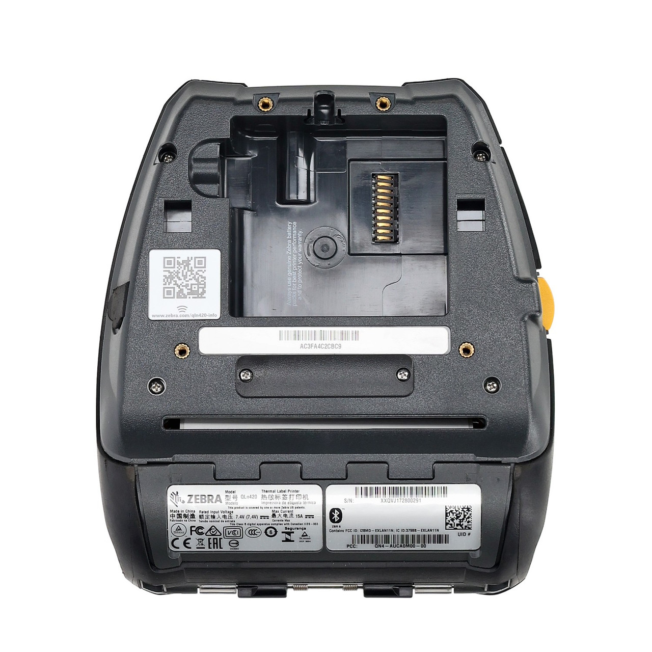 Zebra QLn420 Portable Bluetooth Thermal Label Printer Unit Only