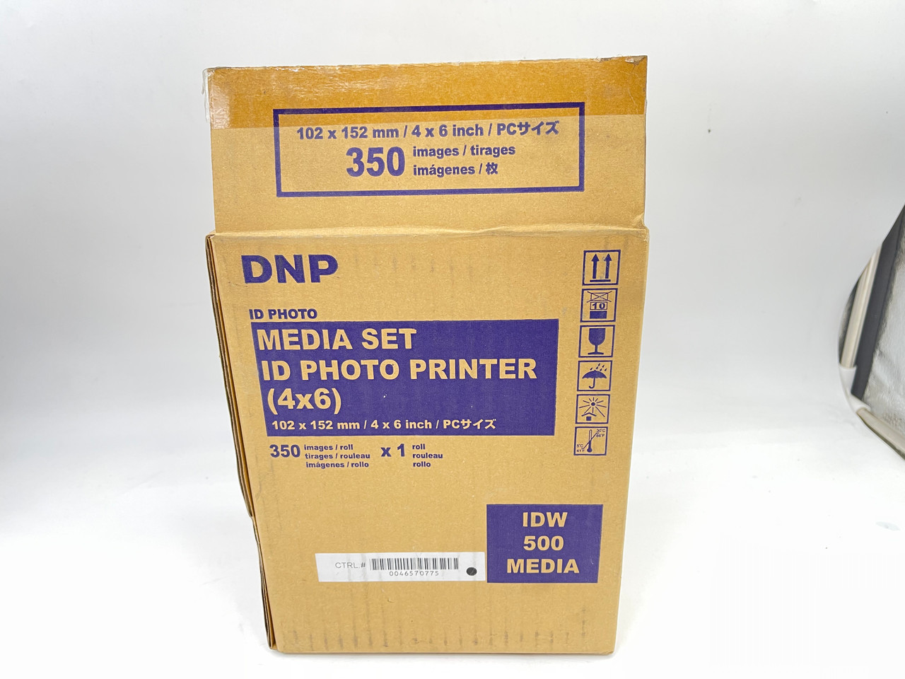DNP RX1HS46-PS 350 PRINT 1 ROLL MEDIA SET FOR IDW500 DNP DS-RX1 & DS-RX1 HS -NEW