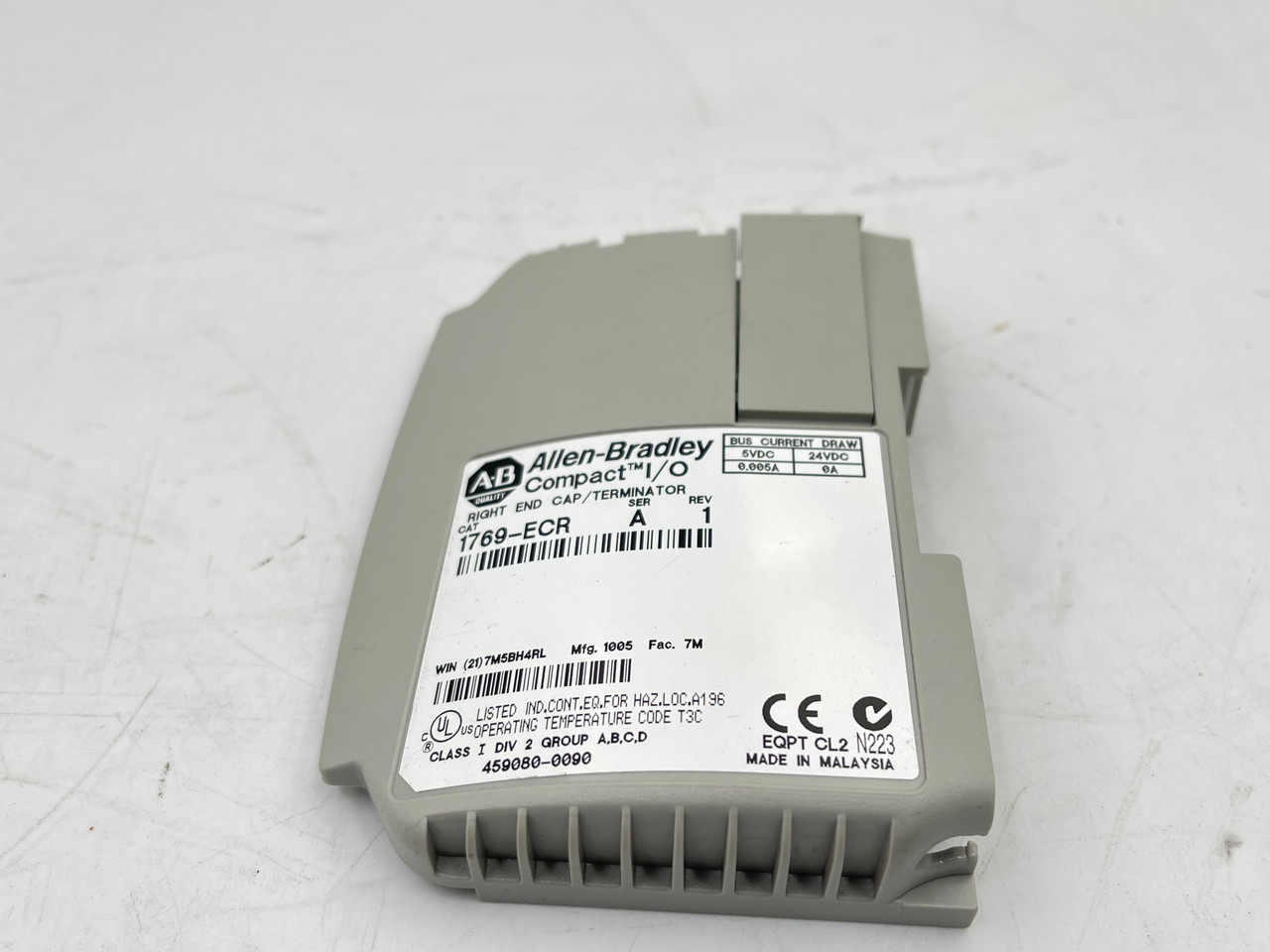 Allen Bradley 1769-ECR CompactLogix Right End Cap QTY 5