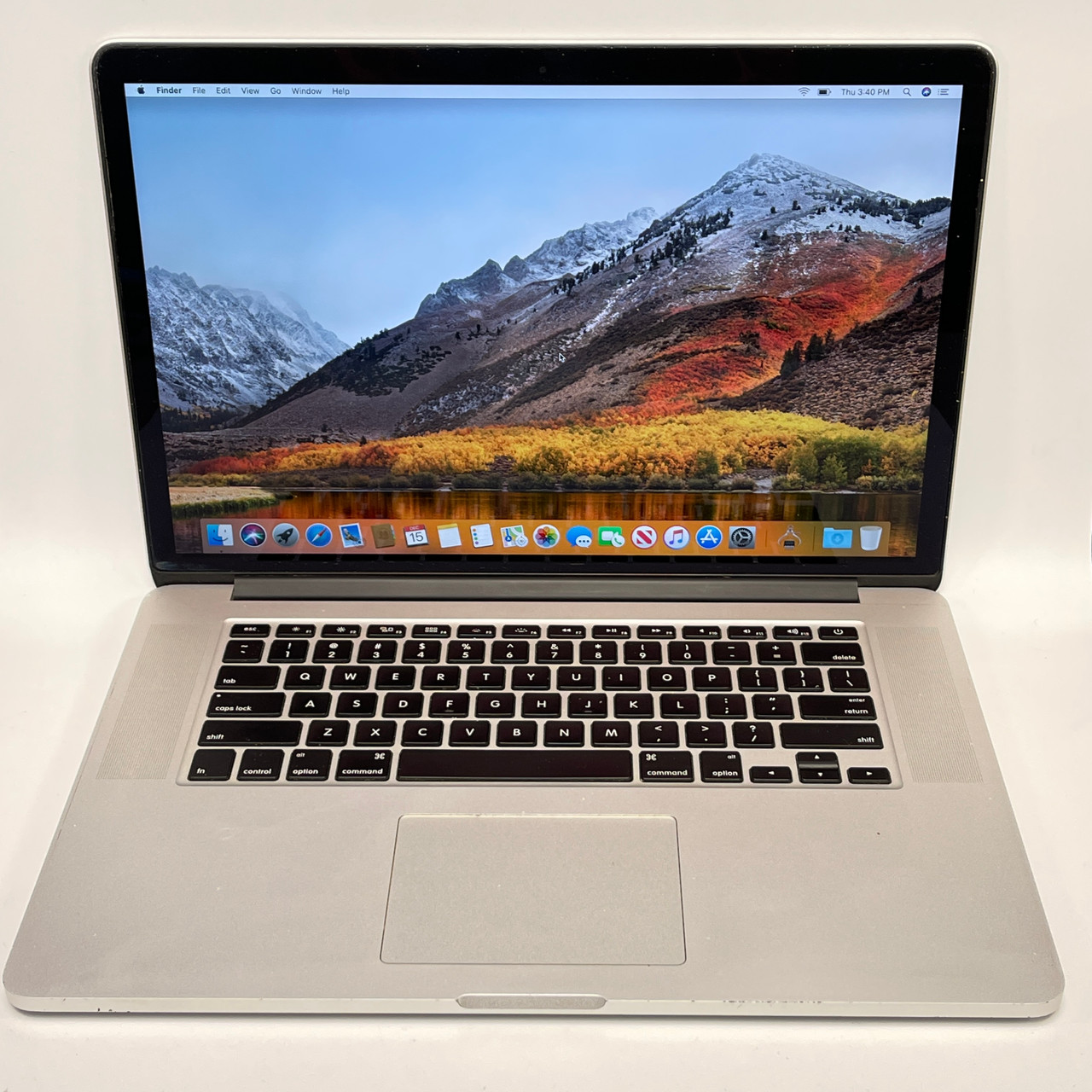 Apple MacBook Pro 15.4" 2013 - Core i7 4th Gen, 8GB RAM, 256GB SSD, 196 Cycles