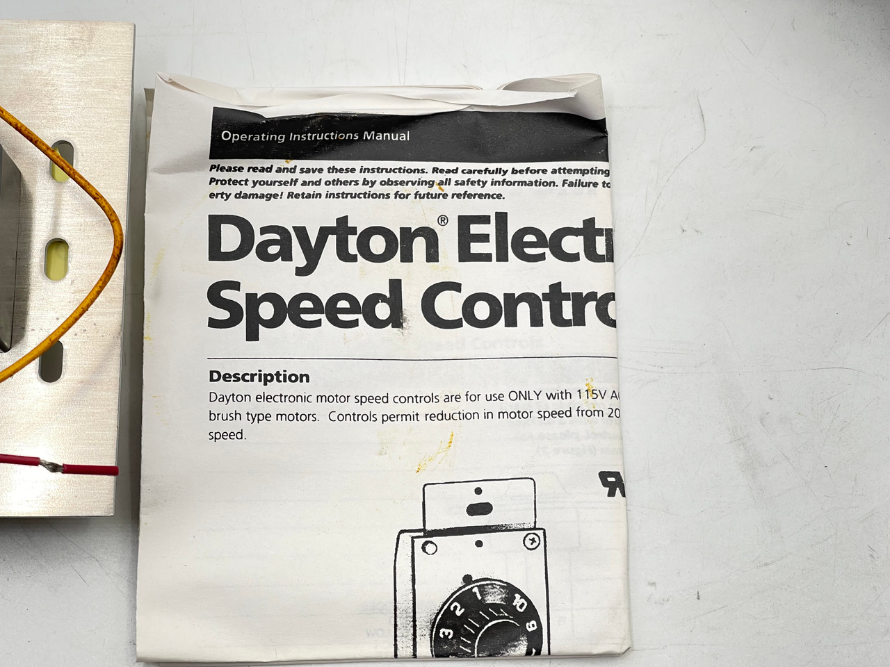 DAYTON 4X797E AC/DC SPEED CONTROL MODULE - NEW