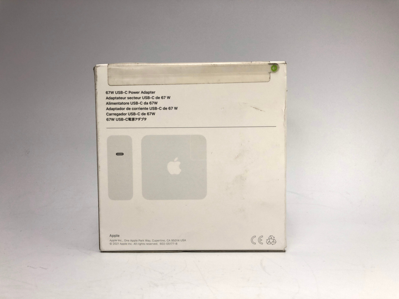 Apple 67W USB-C Power Adapter for MacBook MKU63AM/A - New Sealed