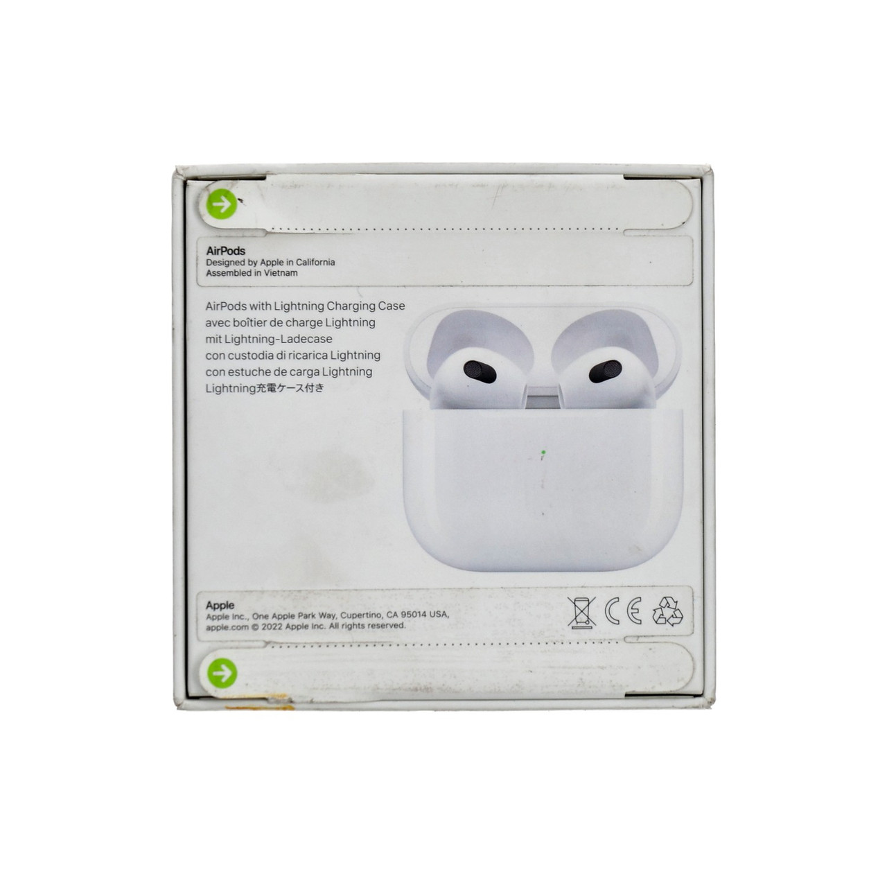 Apple AirPods 3rd Gen with Lightning Charging Case MPNY3AM/A- New Sealed