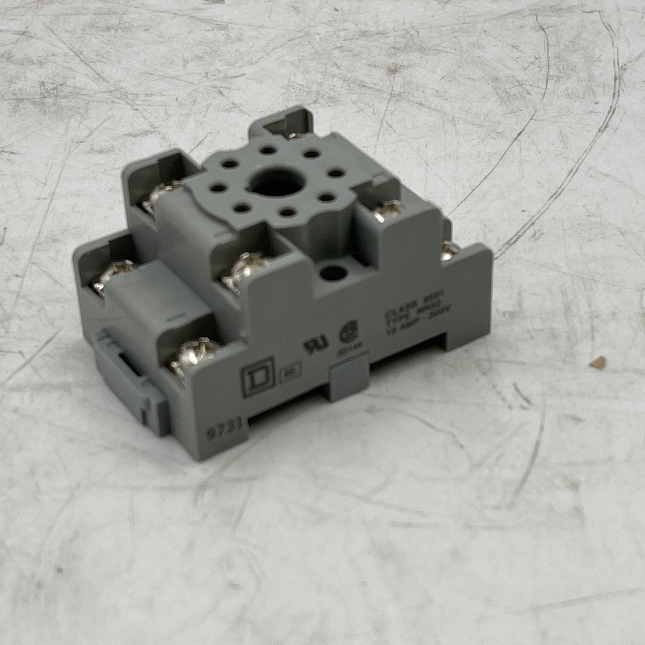 Square D 8501-NR52 Relay Socket Double Tiered 8 Pin New QTY 5