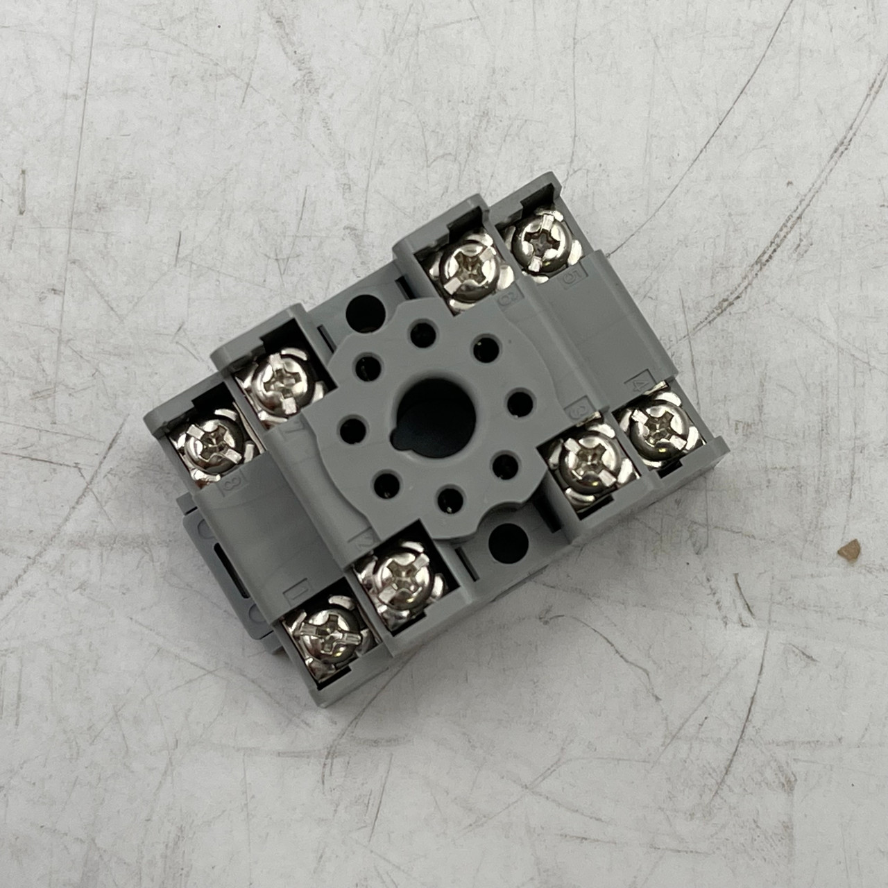 Square D 8501-NR52 Relay Socket Double Tiered 8 Pin New QTY 5