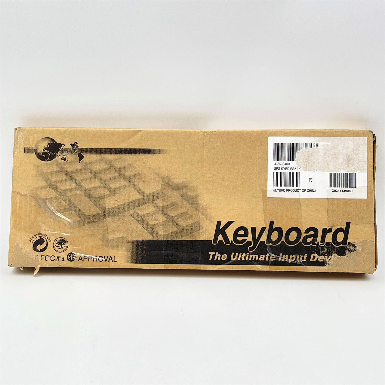 HP WIRED BLACK USB KEYBOARD 333533-001 - NEW