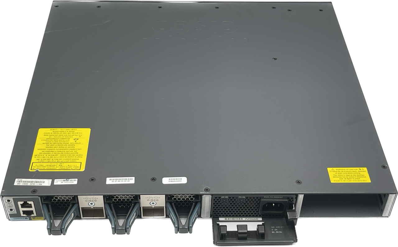 CISCO WS-C3650-24TD-L 24-PORT CATALYST GIGABIT SWITCH 2X10G SELLER REFURBISHED
