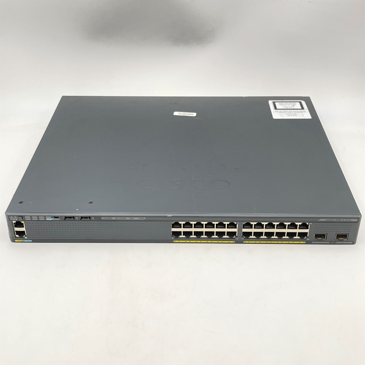 CISCO WS-C2960X-24PD-L 24-PORT CATALYST GIGABIT SWITCH
