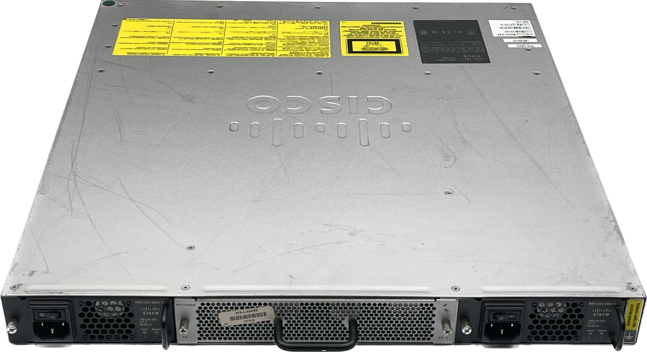 Cisco WS-C3560X-48PF-S 48-Port Gigabit PoE Ethernet Switch FACTORY RESET