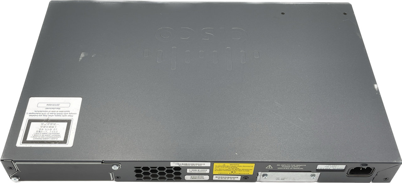 CISCO WS-C2960X-24TS-L 24-PORT GIGABIT ETHERNET NETWORK SWITCH