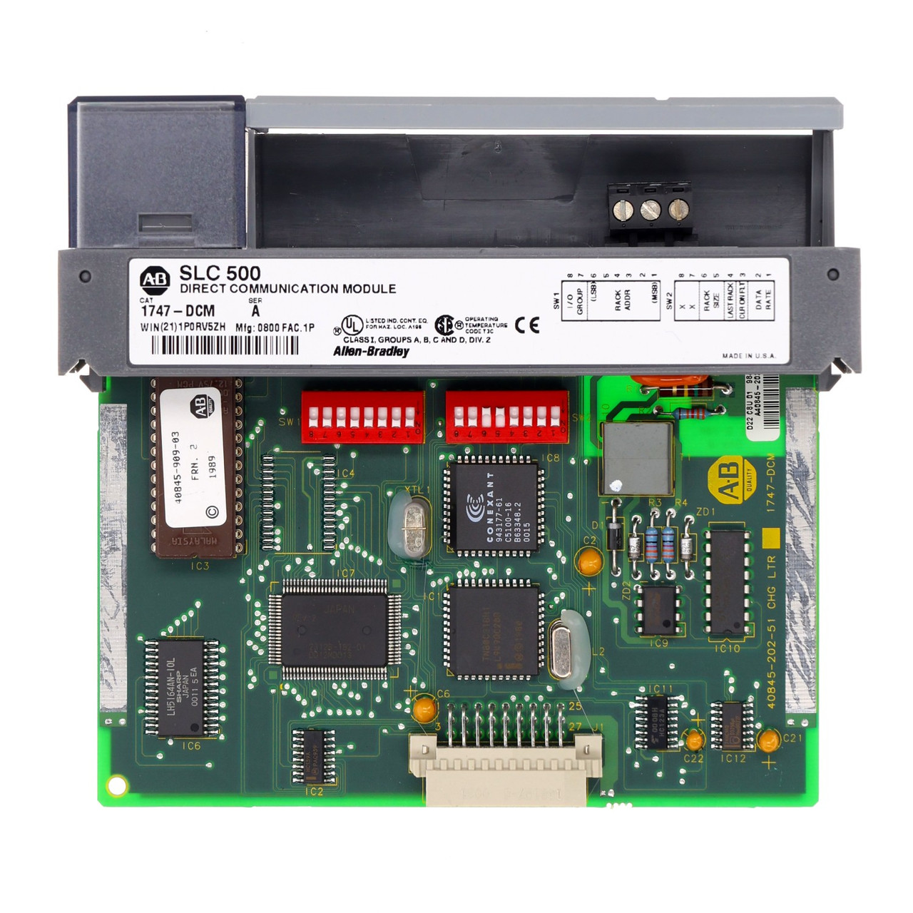 Allen Bradley 1747-DCM SERC A Controlnet RS232 Direct Communication Module New