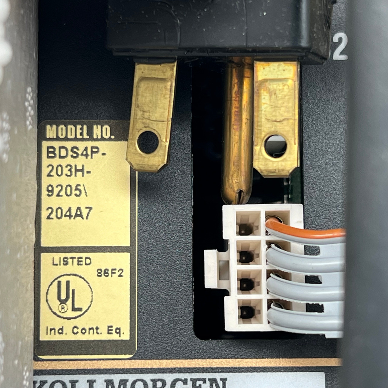 KOLLMORGEN BDS4P-203H-9205204A7 3PH 3A 220VAC SERVO DRIVE AMPLIFIER  NEW