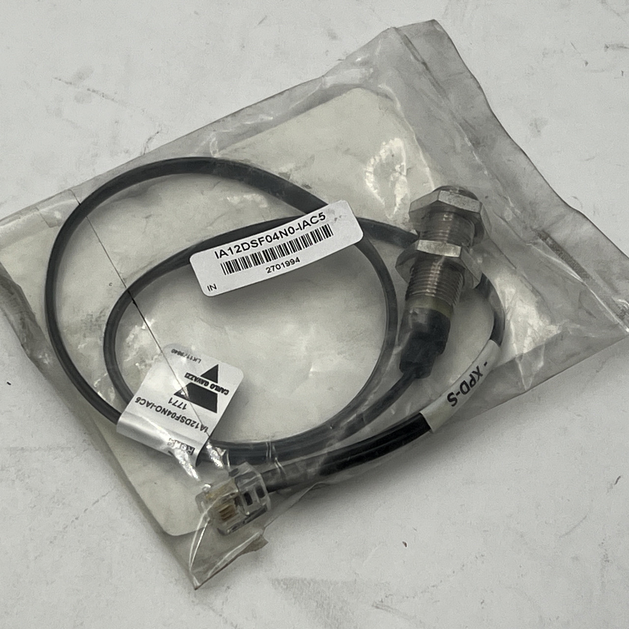 CARLO GAVAZZI IA12DSF04NO-IAC5 Inductive Proximity Switch  - NEW