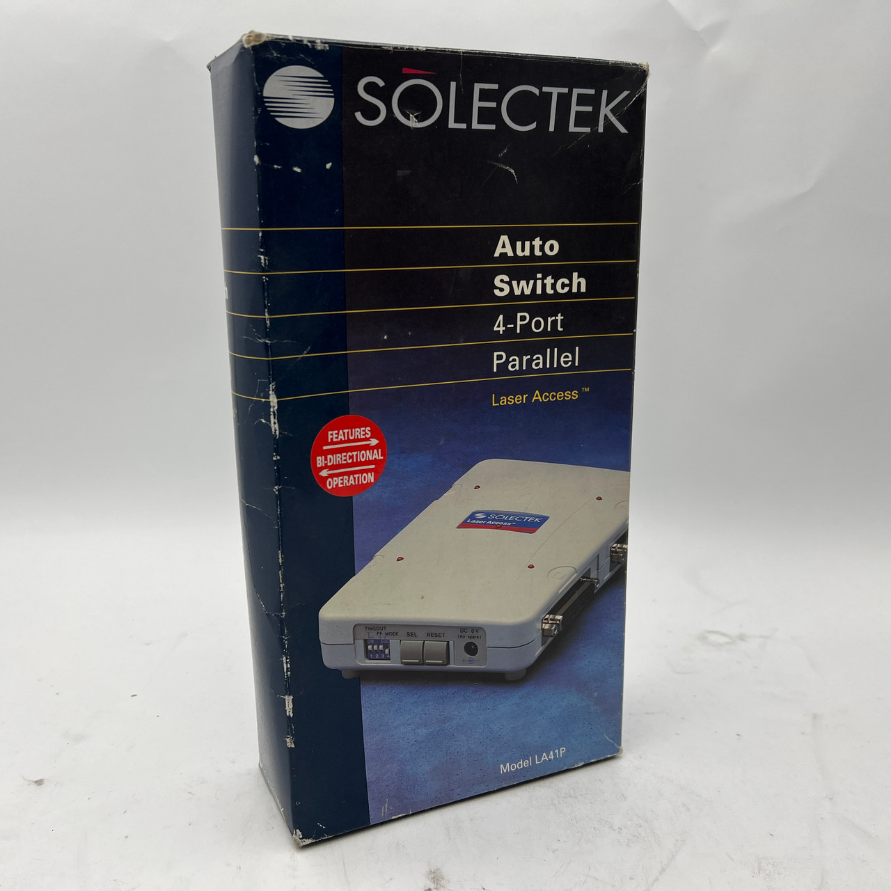 SOLECTEK LA41P 4 Port Auto Laser Access Parallel  - NEW