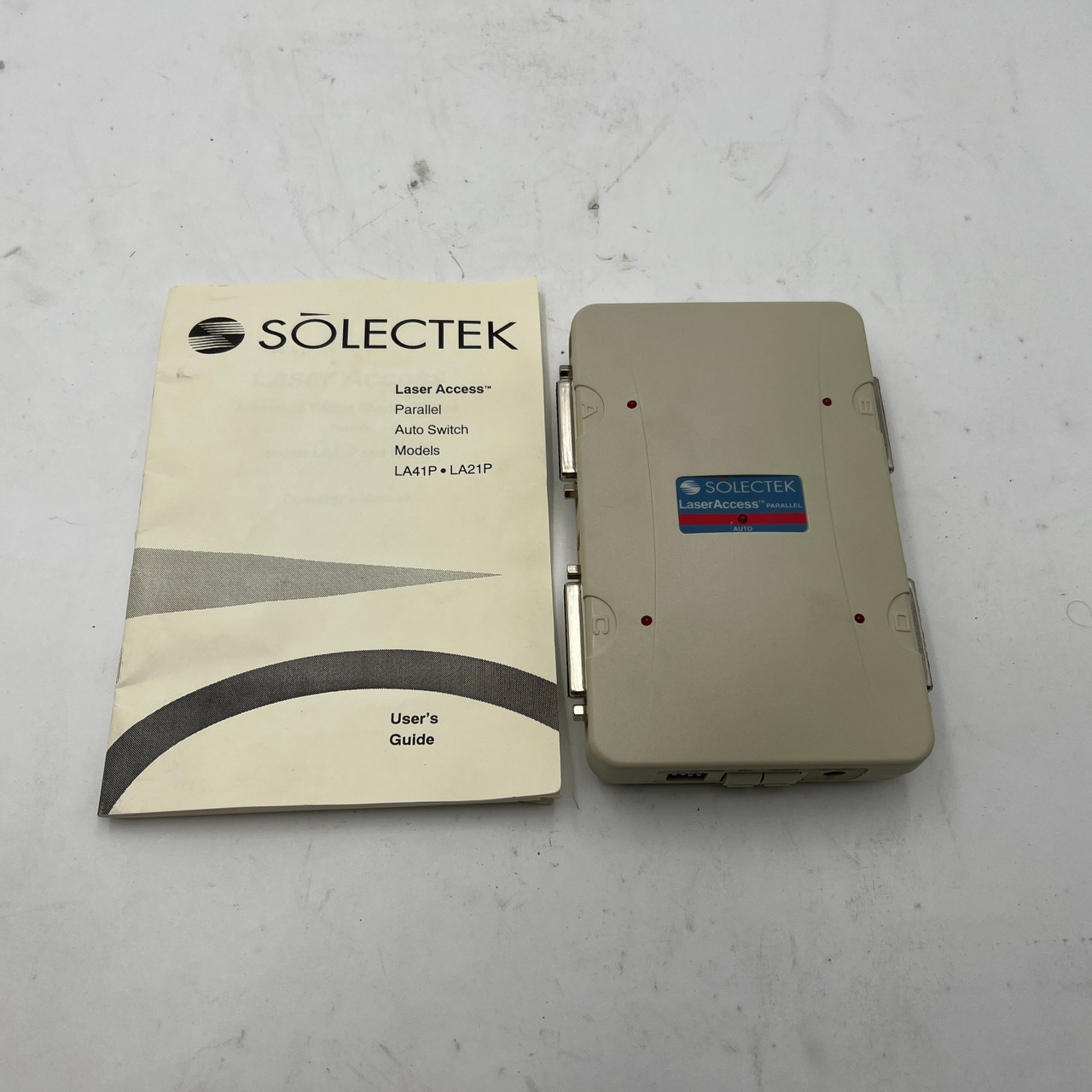 SOLECTEK LA41P 4 Port Auto Laser Access Parallel  - NEW