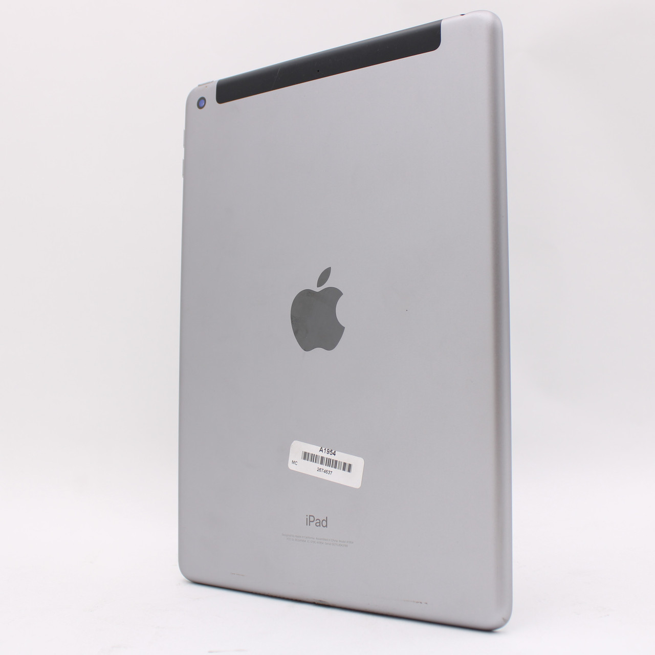 APPLE iPad 6th Gen Wi-Fi + 4G A1954 - 32 GB, Unlocked, SPACE GRAY - GOOD