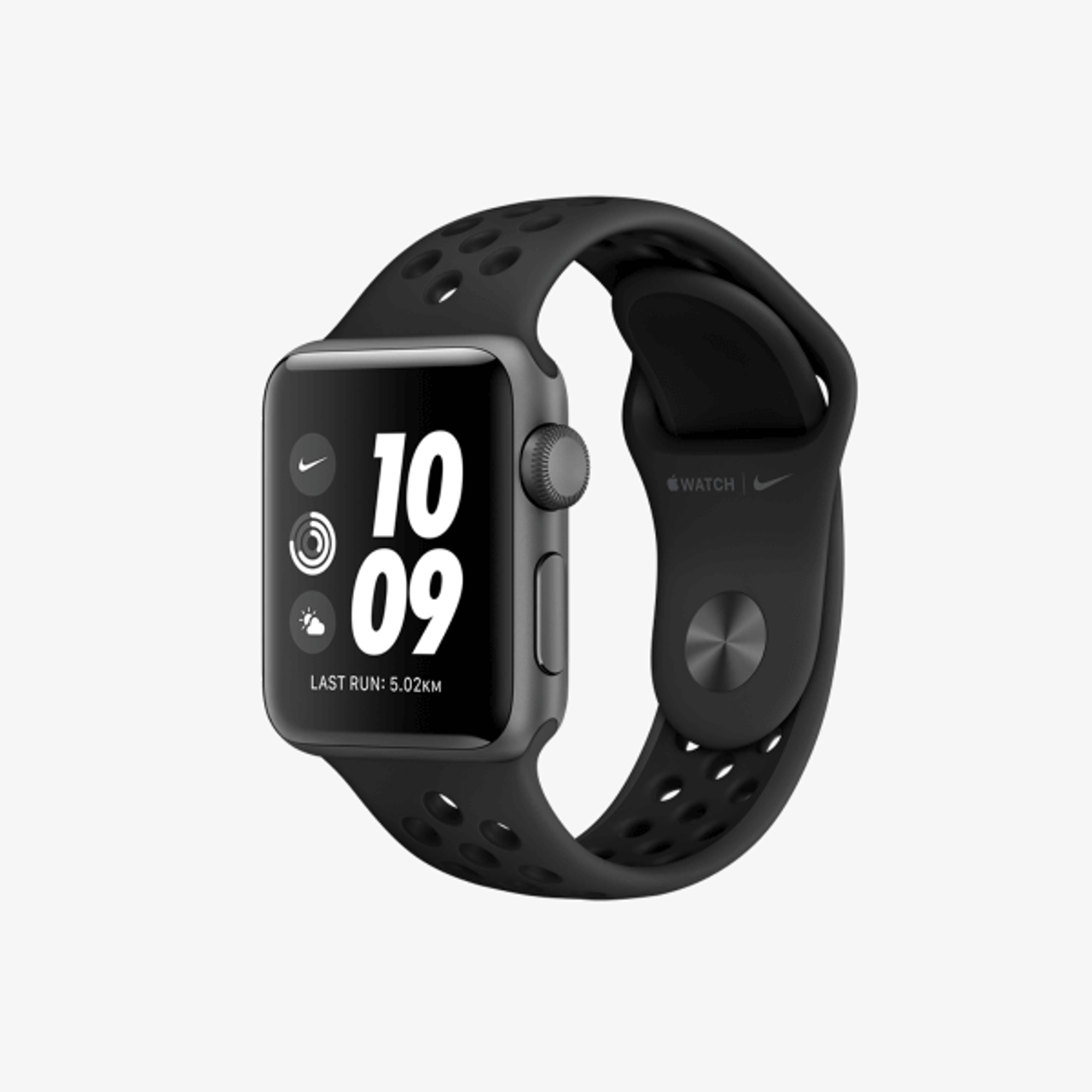 Apple Series 6 40 mm  Space Gray Alu Anthracite/Black Nike Sport Band GPS - New