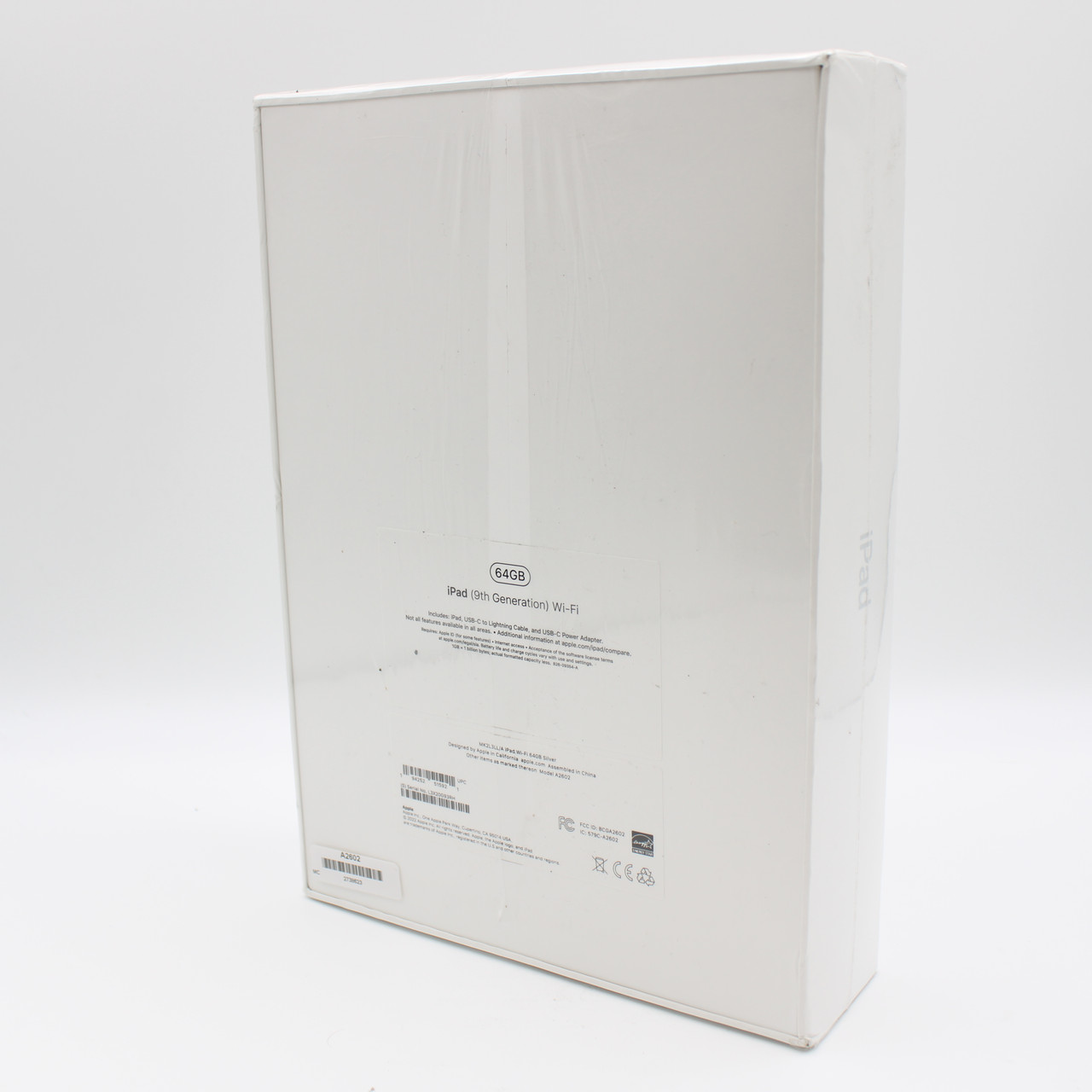 Apple iPad 9th Gen 10.2" A2602 2021 64GB Wi-Fi Only Silver New Sealed