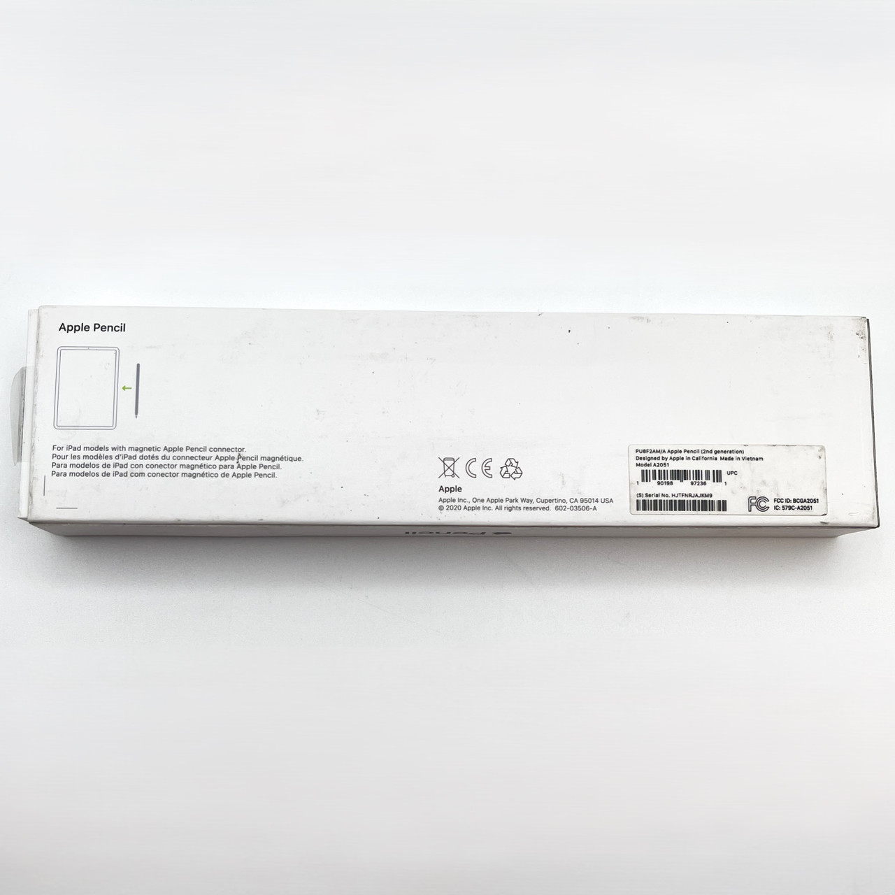 APPLE PENCIL 2ND GENERATION FOR APPLE IPAD PU8F2AM/A - NEW