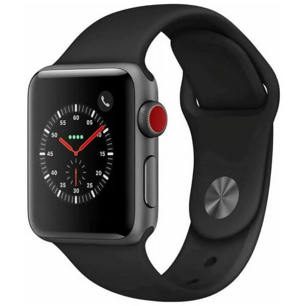 Apple Watch Series 1 42mm GPS Gray AL Body Black Band - Used