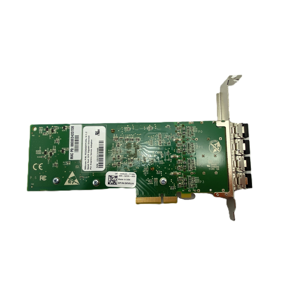 SILICOM PE2G4SFPI35L 4-Port 1GB Ethernet PCI Server Adapter