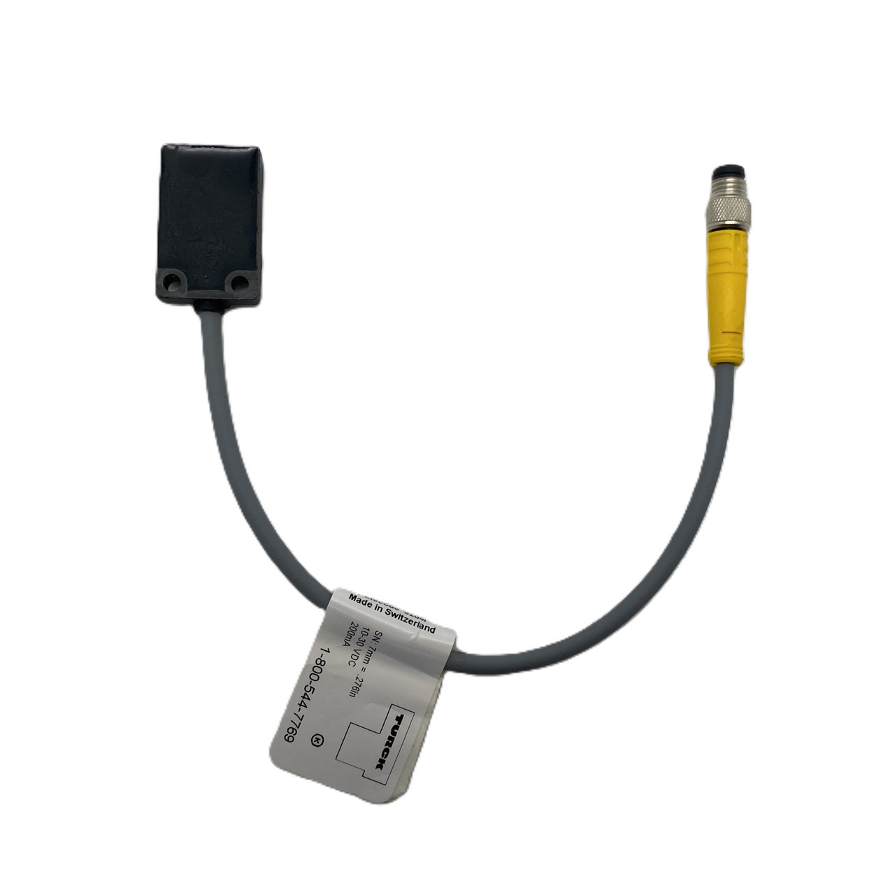 TURCK BI7-Q08-AP6X2-0.2M-PSG 7mm 3 Wire PNP Proximity Photoelectric Sensor - NEW
