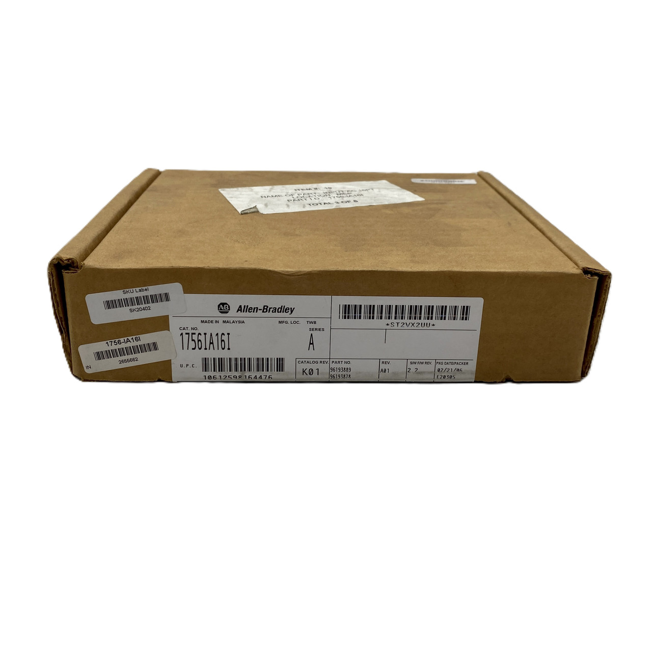 Allen Bradley 1756-IA16I Ser A Control logix 16PT Input Module - New Open Box